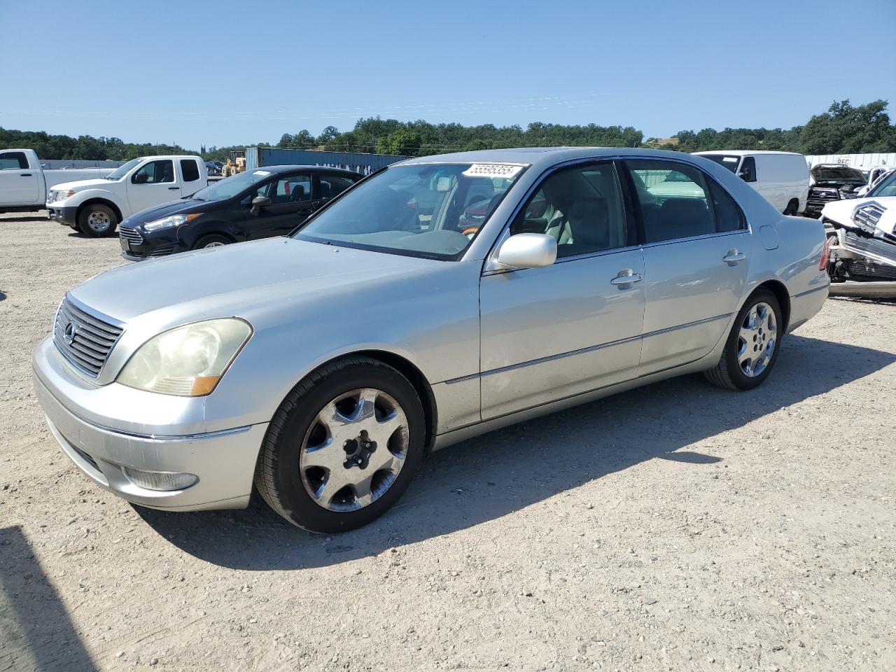 2002 Lexus Ls 430 en Venta en Anderson, CA - Side