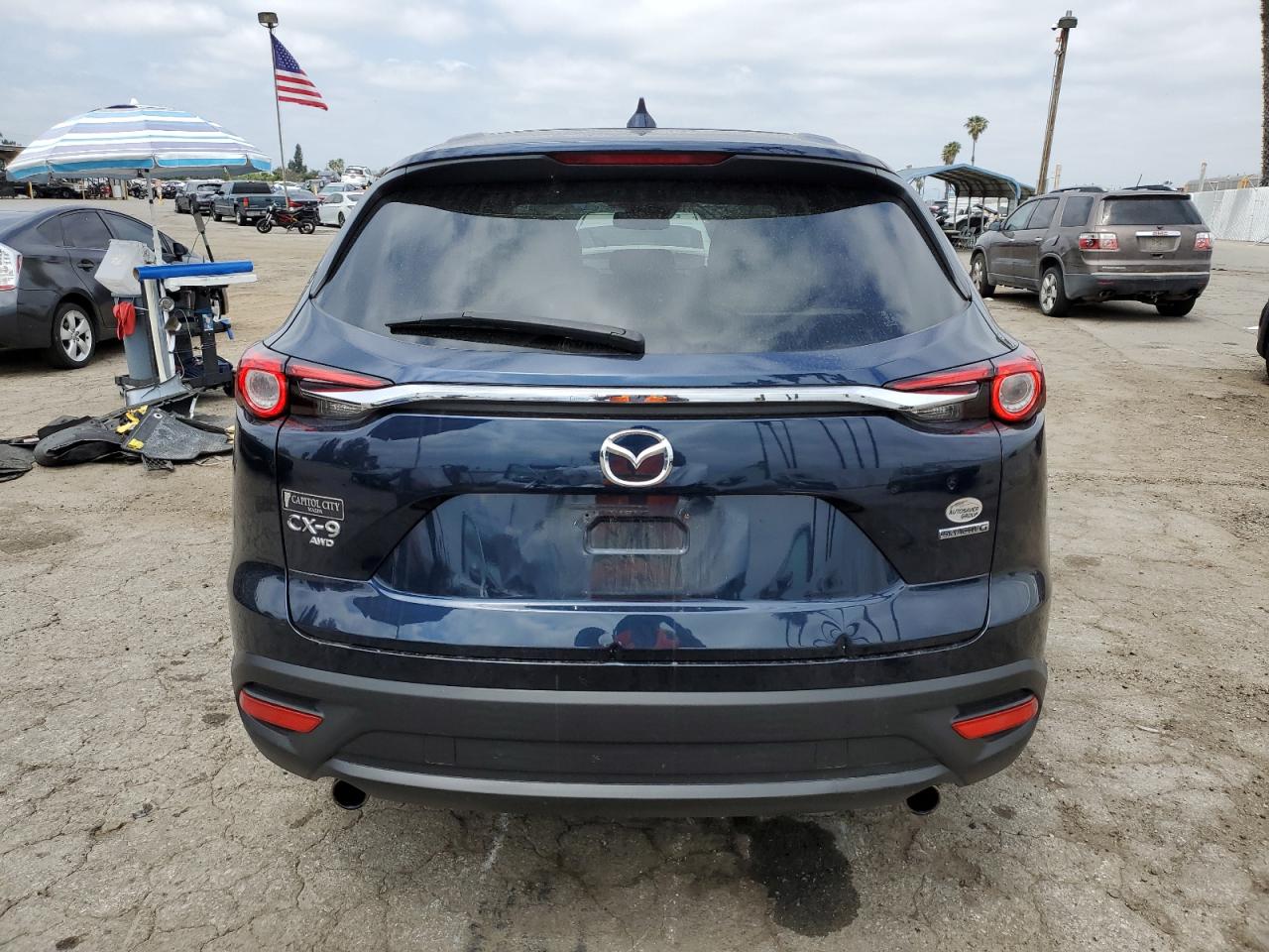 2022 Mazda Cx-9 Touring VIN: JM3TCBCY6N0600070 Lot: 54938045