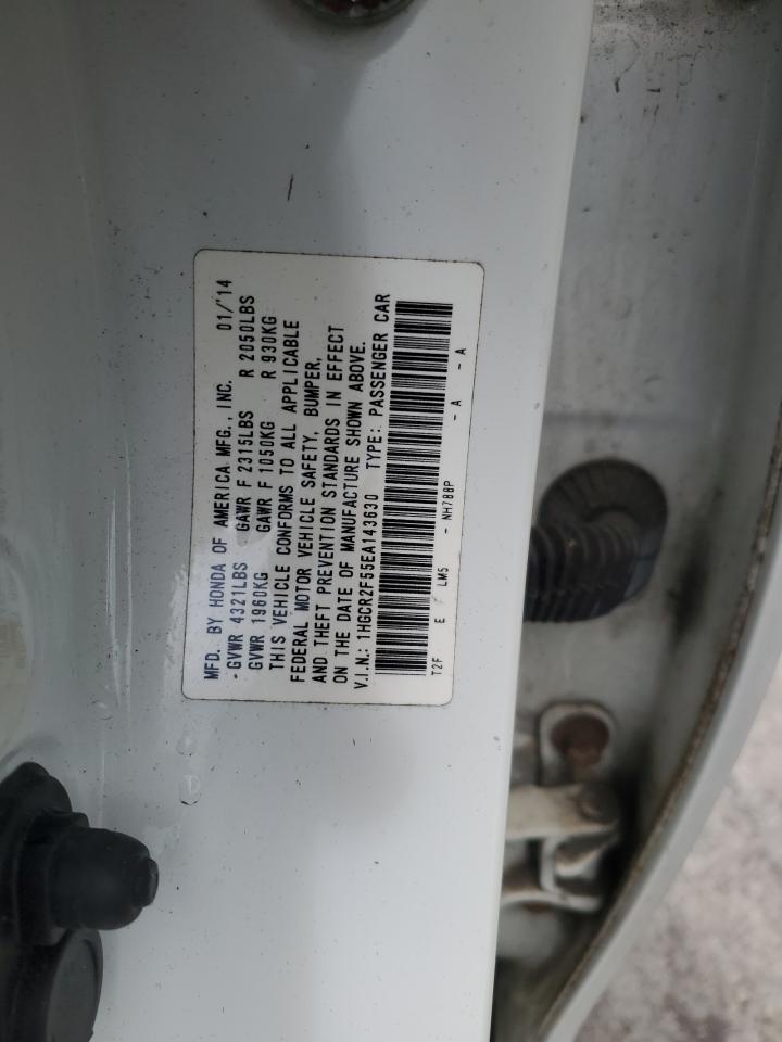 2014 Honda Accord Sport VIN: 1HGCR2F55EA143630 Lot: 55903515
