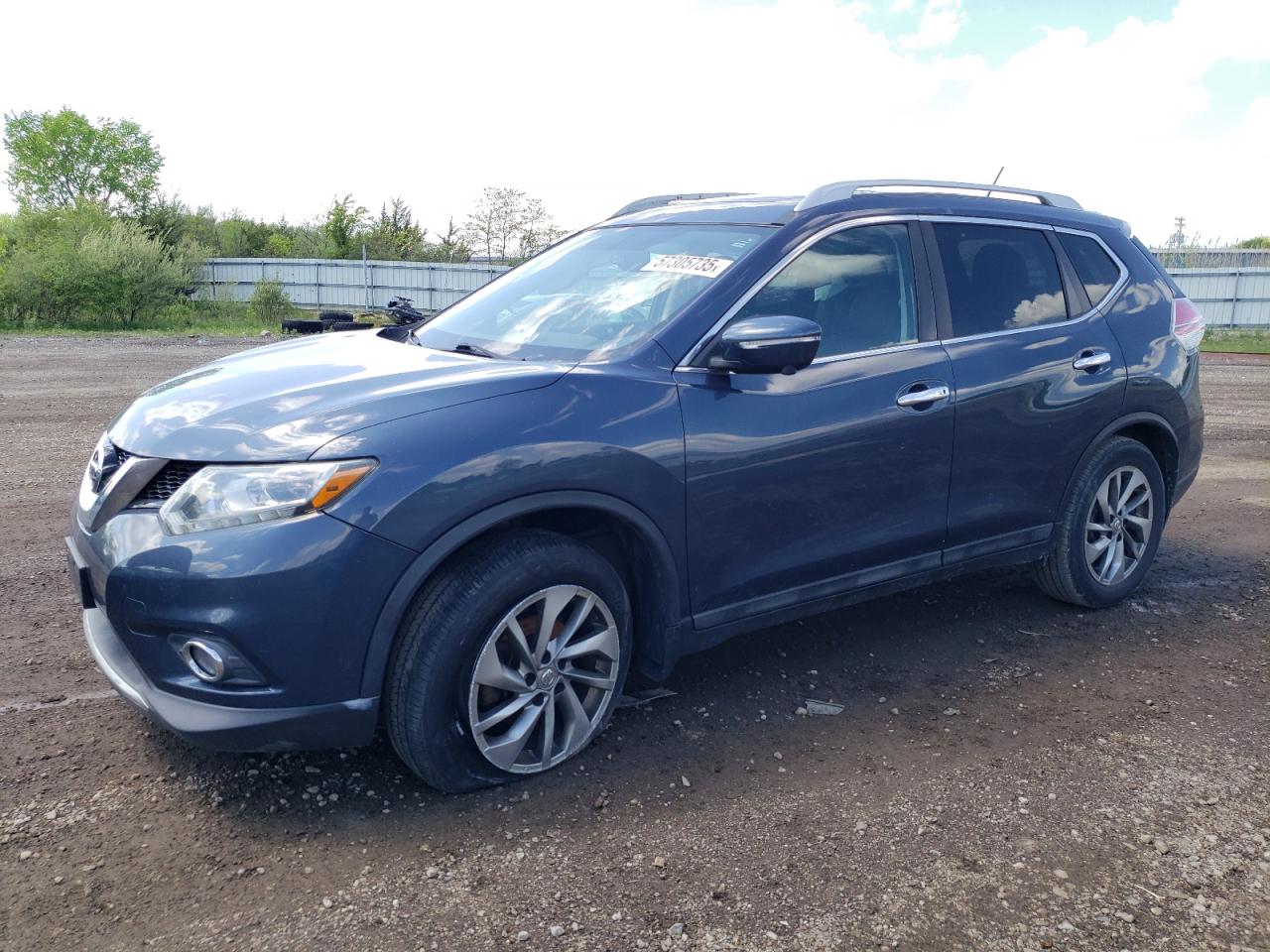 2015 Nissan Rogue S for Sale in Columbia Station, OH - Side