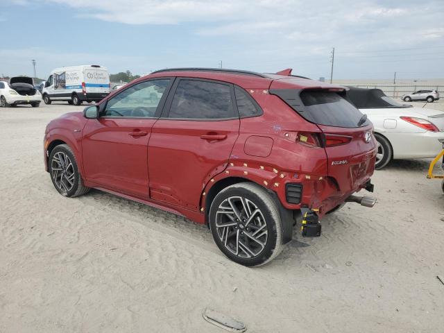  HYUNDAI KONA 2022 Червоний