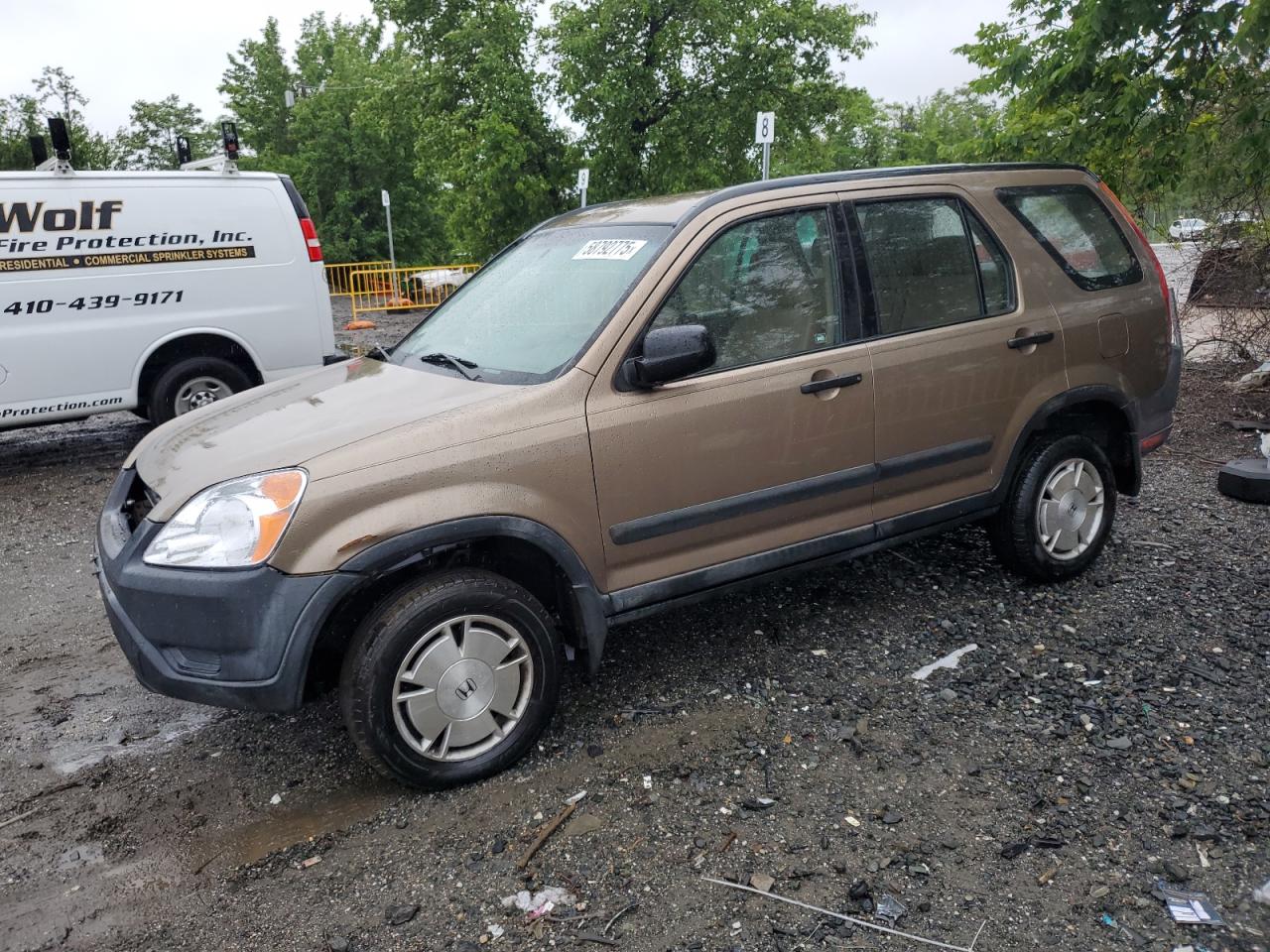 2002 Honda Cr-V Lx იყიდება Baltimore-ში, MD - Front End