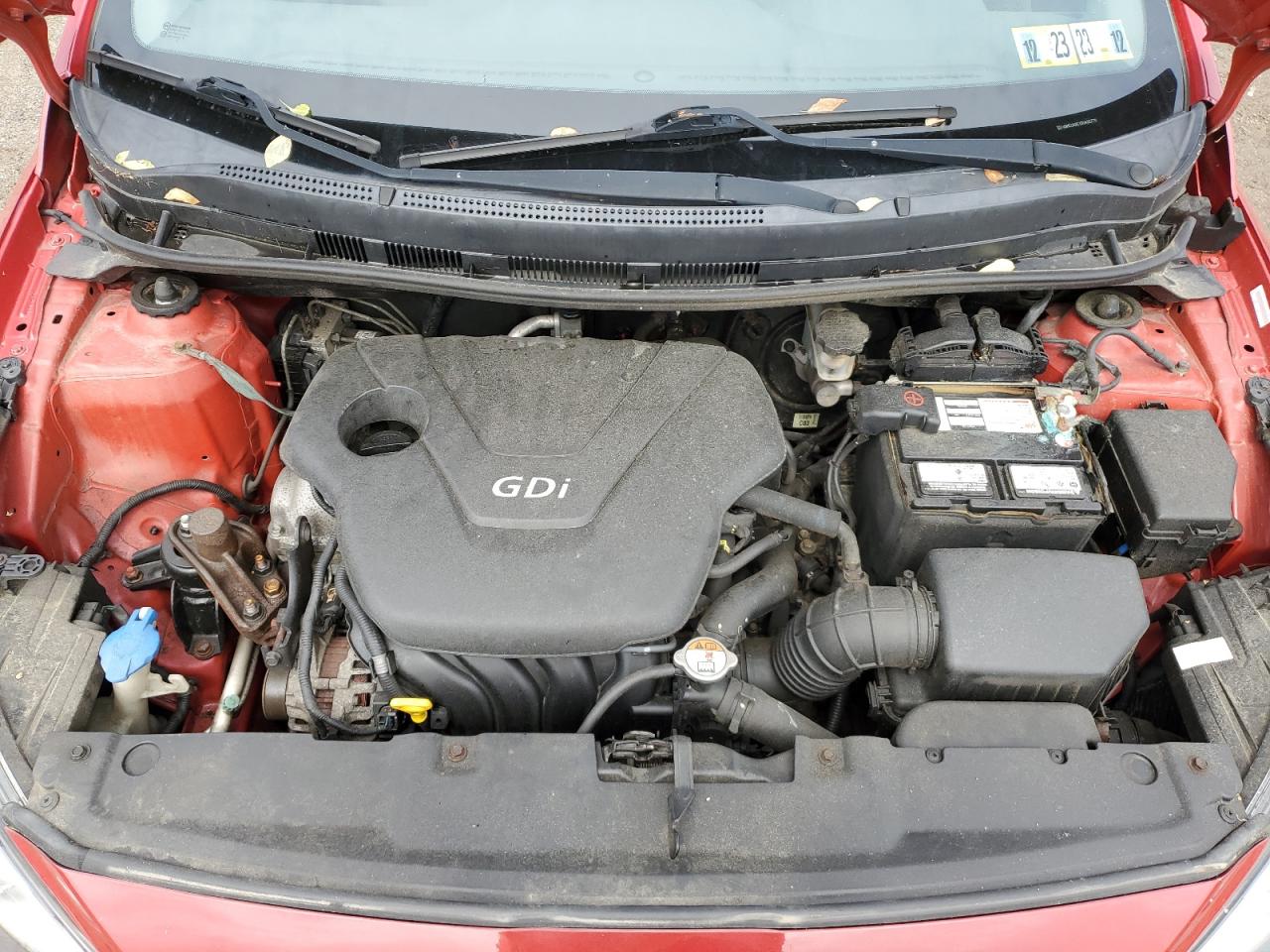 2013 Hyundai Accent Gls VIN: KMHCU4AE1DU435770 Lot: 57051965