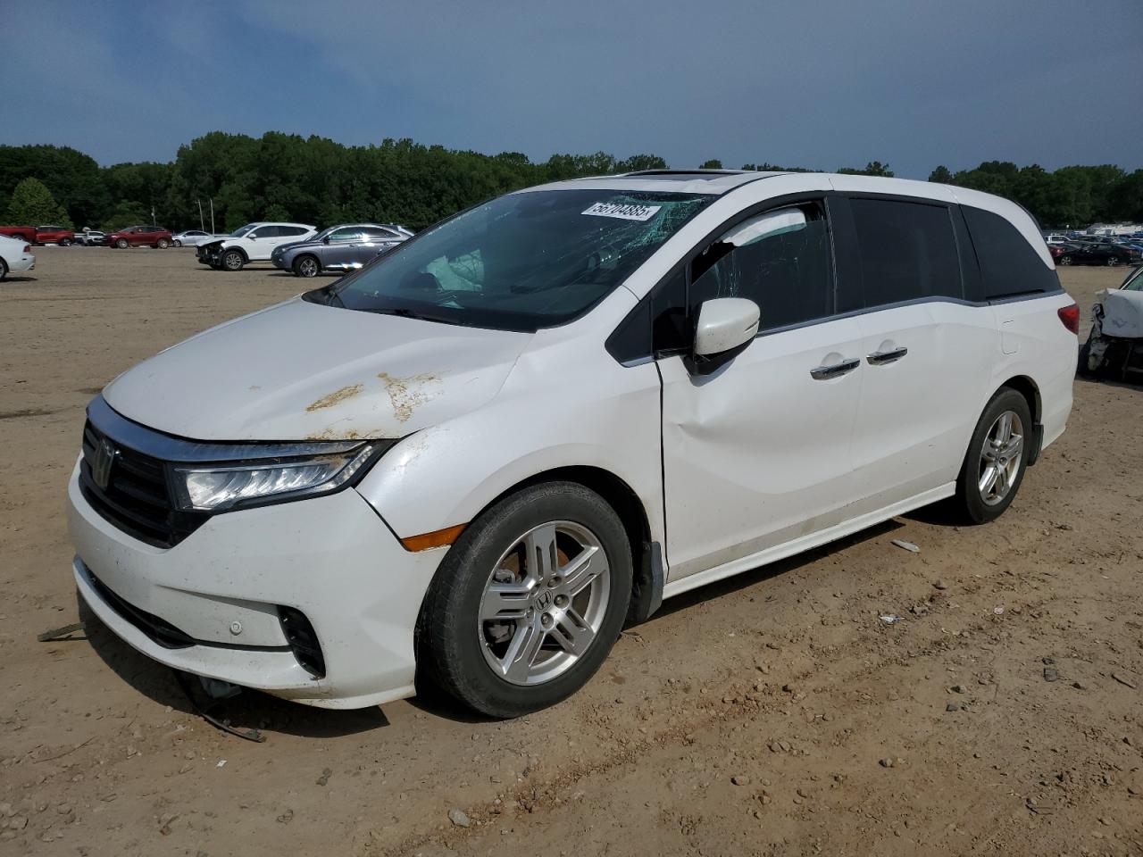 2024 Honda Odyssey Touring на продаже в Conway, AR - Rollover