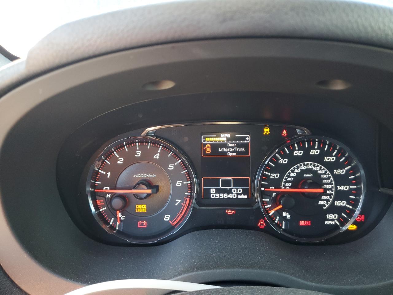 2020 Subaru Wrx VIN: JF1VA1A66L9831231 Lot: 55884765