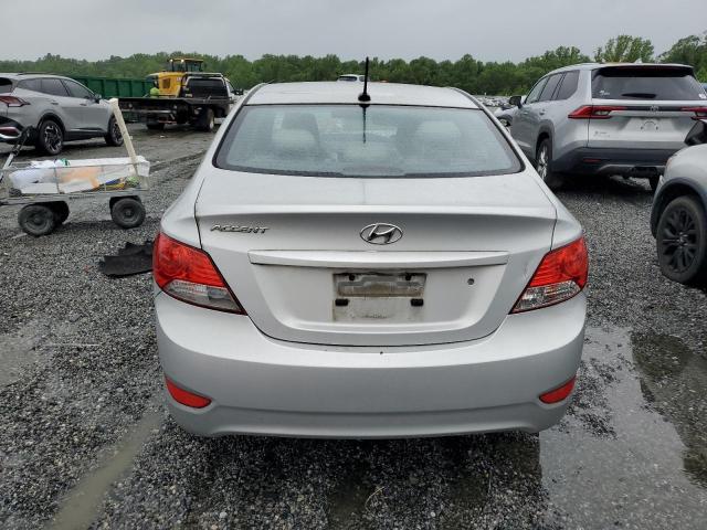 Sedans HYUNDAI ACCENT 2013 Srebrny