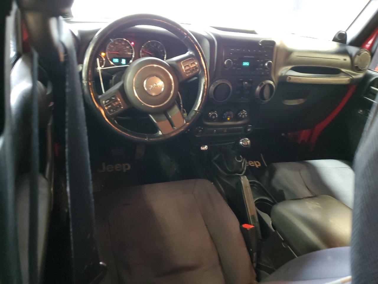 2012 Jeep Wrangler Unlimited Sport VIN: 1C4HJWDG2CL117124 Lot: 57288435