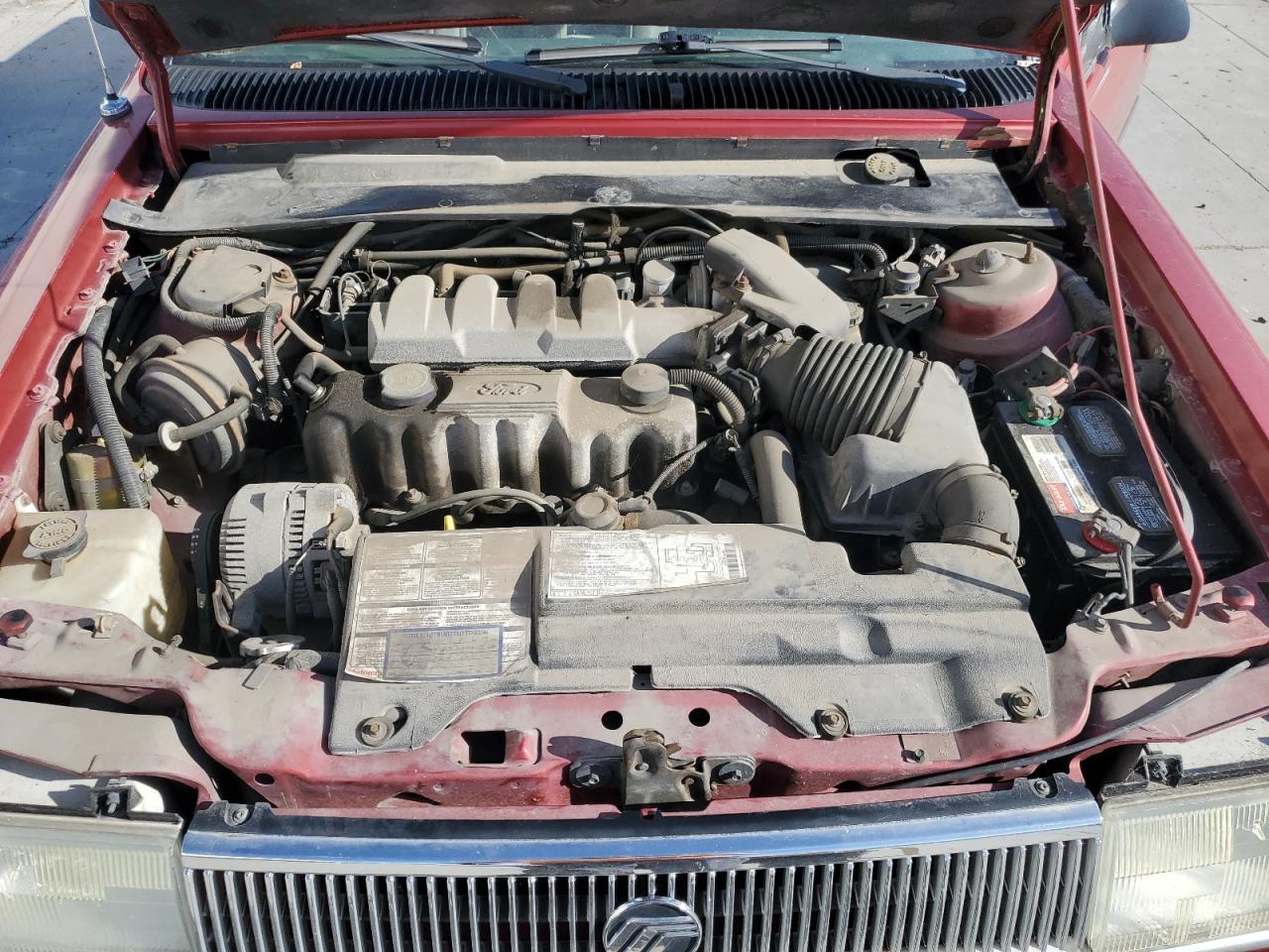 1991 Mercury Topaz Gs VIN: 1MEPM36X6MK607179 Lot: 59004725