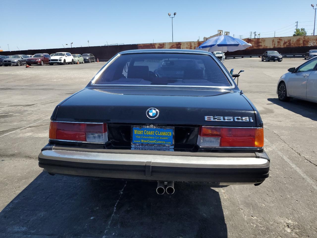 1987 BMW 635 Csi Automatic L6 VIN: WBAEC8404H0614225 Lot: 56589305