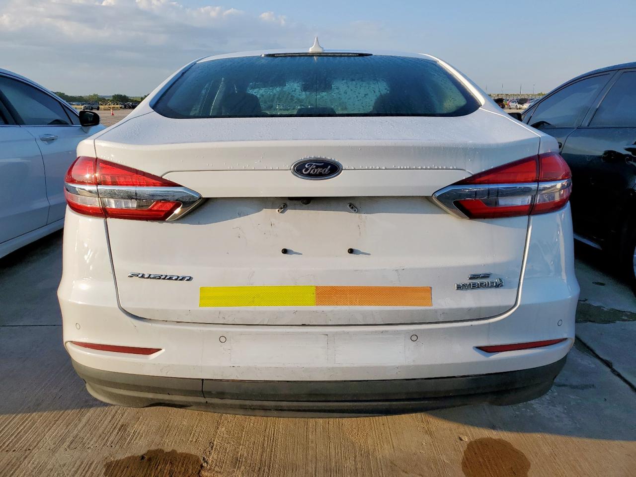 2019 Ford Fusion Se VIN: 3FA6P0LU7KR124926 Lot: 54041335