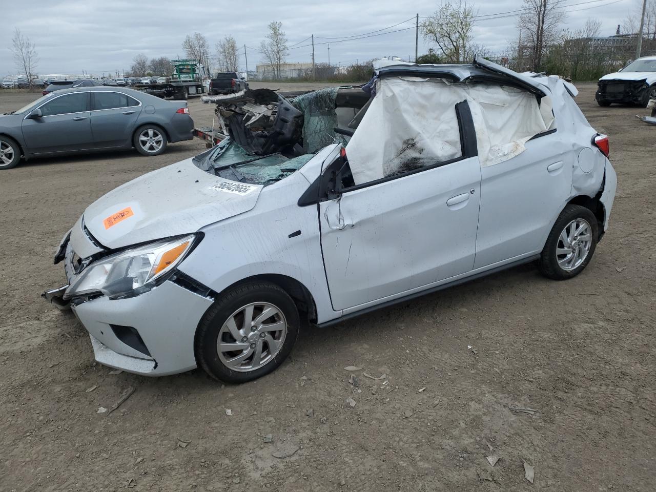 2022 Mitsubishi Mirage Es na sprzedaż w Montreal-est, QC - All Over