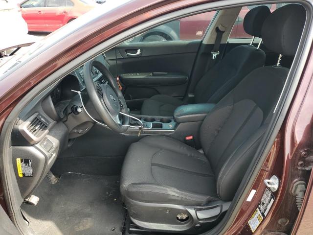  KIA OPTIMA 2017 Бордовый