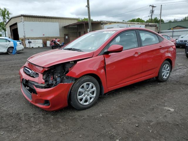 Sedans HYUNDAI ACCENT 2013 Red