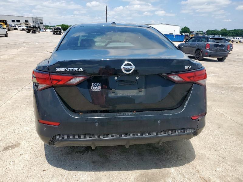 NISSAN SENTRA 2022 Черный