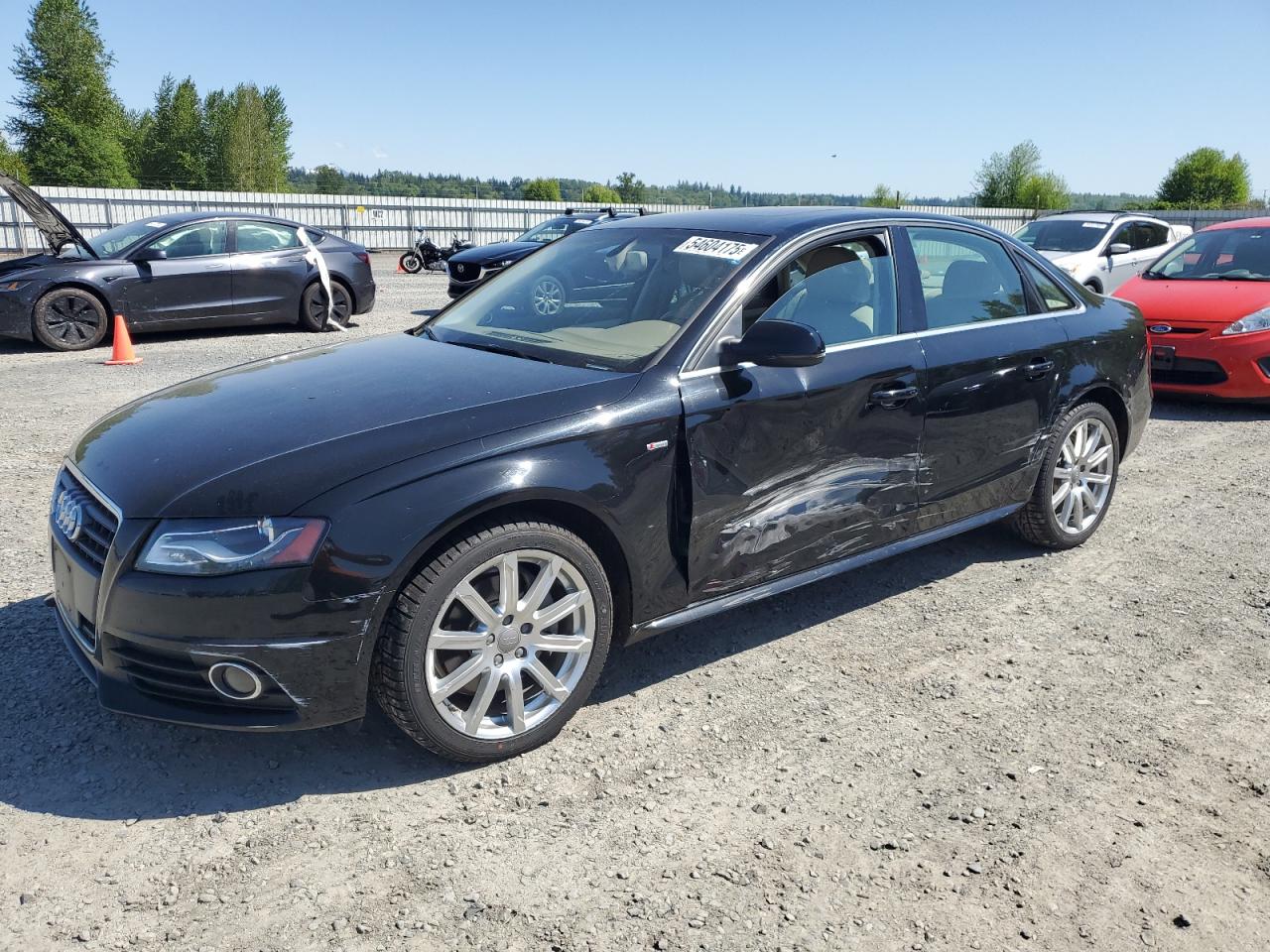 2012 Audi A4 Premium Plus продається в Arlington, WA - Side