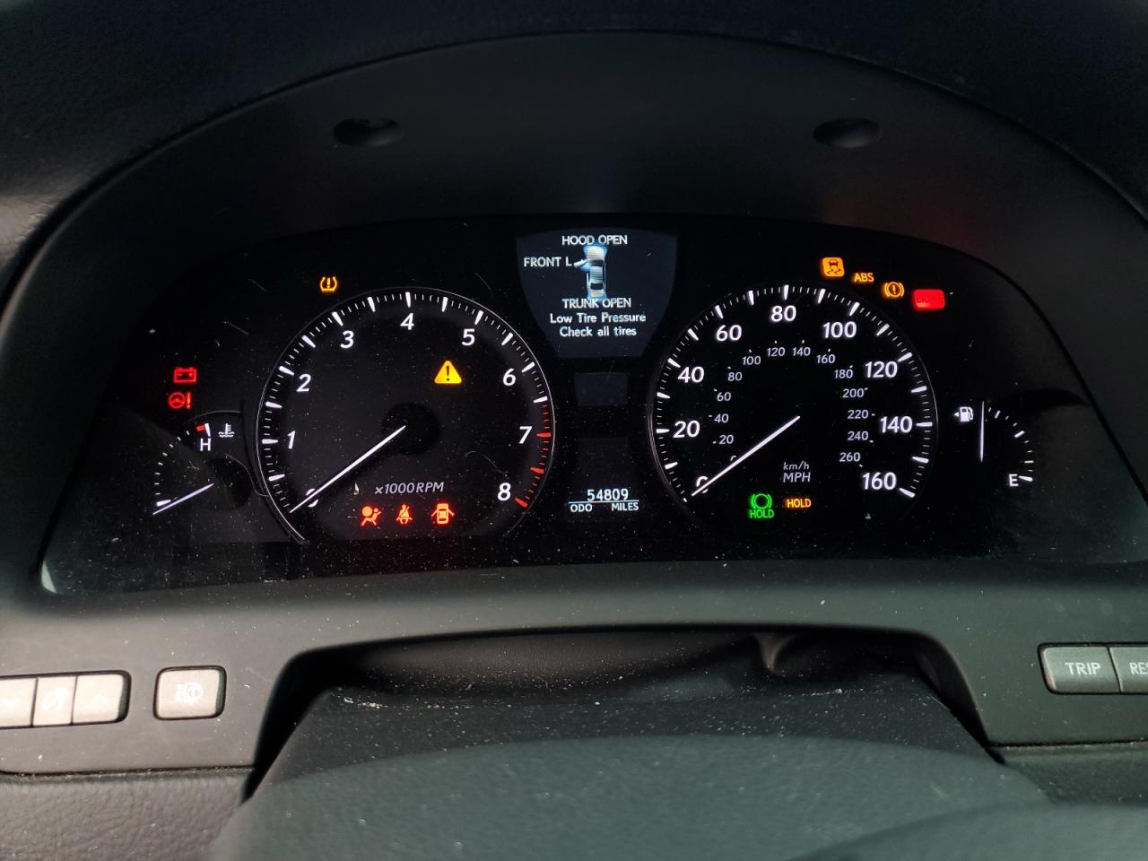 2007 Lexus Ls 460L VIN: JTHGL46F275004636 Lot: 54836465
