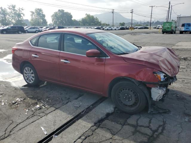  NISSAN SENTRA 2016 Красный