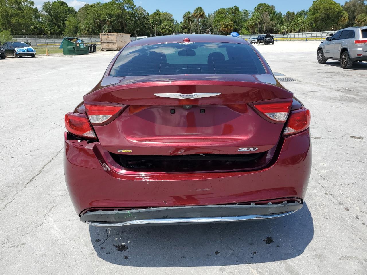 2015 Chrysler 200 Limited VIN: 1C3CCCAB6FN733384 Lot: 57103145