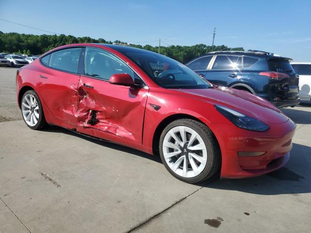  TESLA MODEL 3 2023 Czerwony