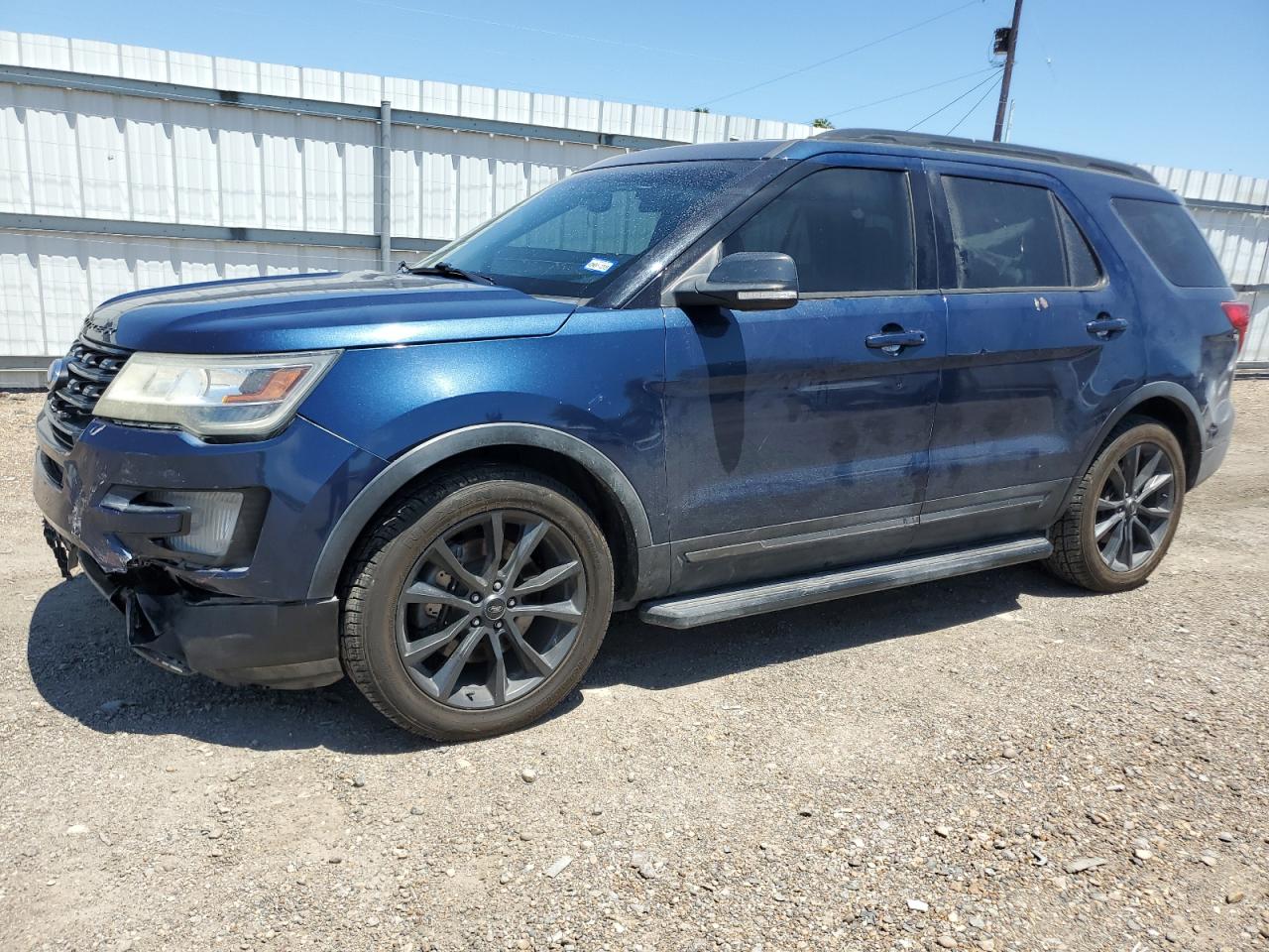 2017 Ford Explorer Xlt за продажба в Mercedes, TX - Front End