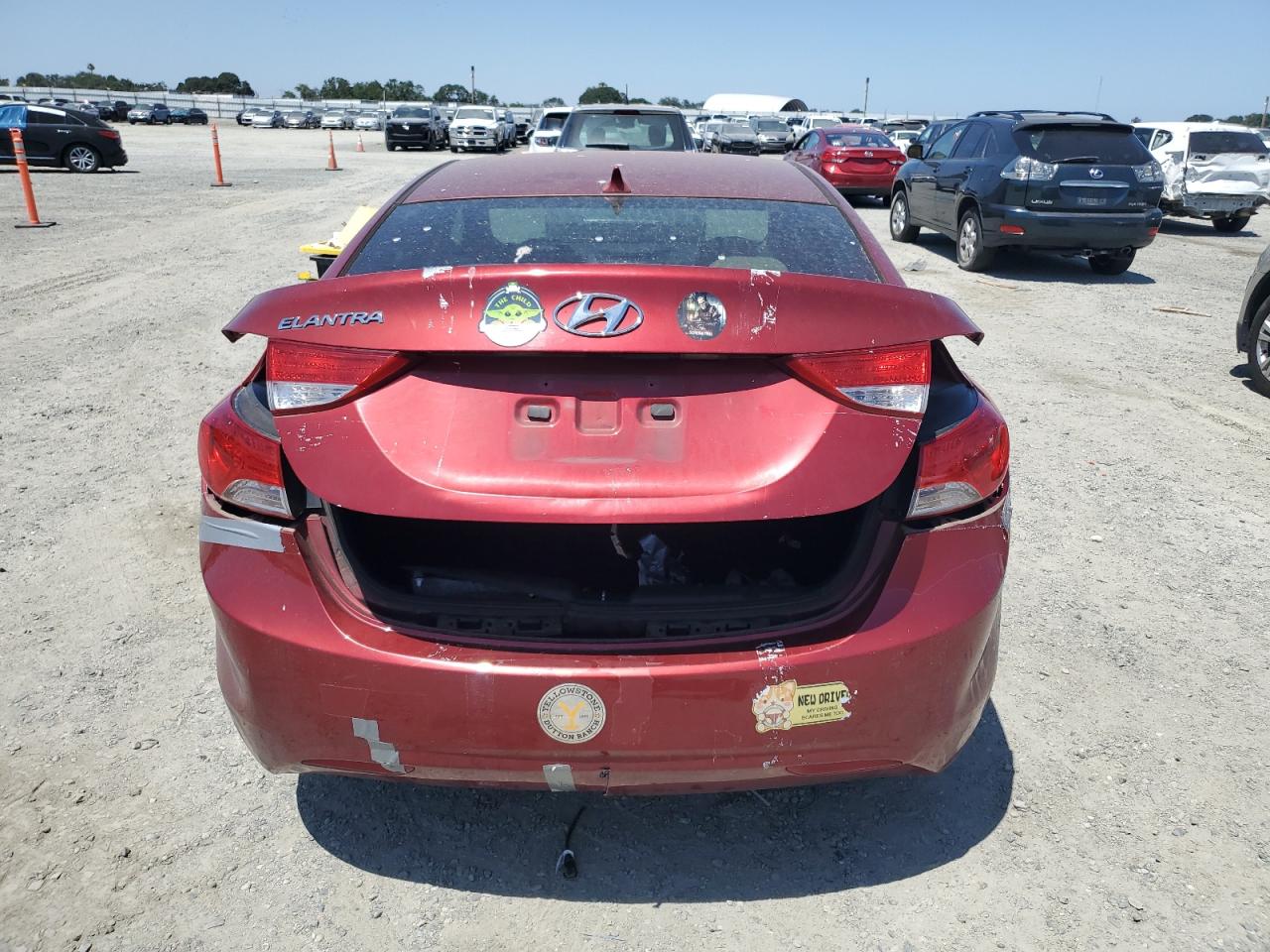 2013 Hyundai Elantra Gls VIN: 5NPDH4AE5DH407834 Lot: 58530755
