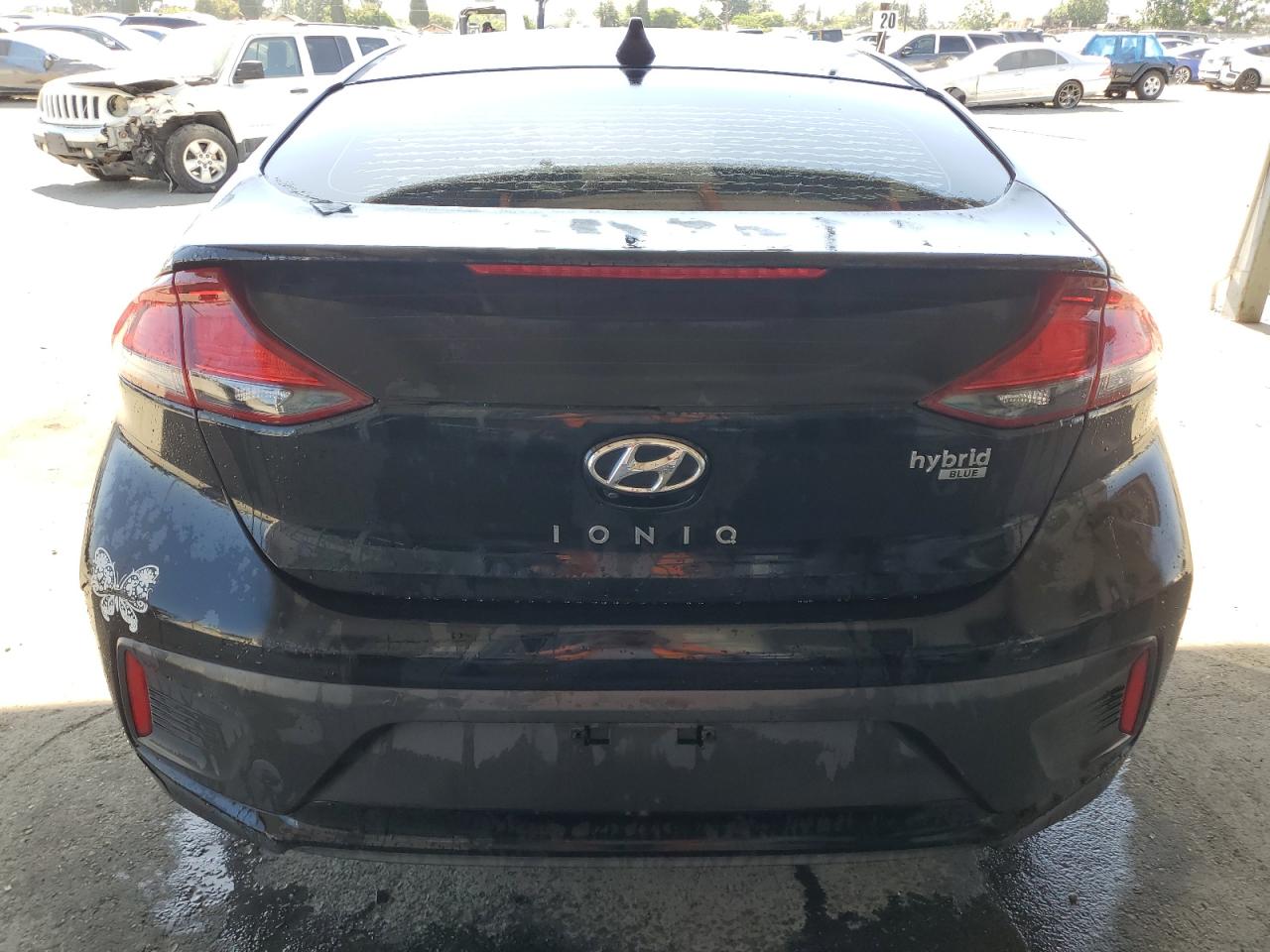 2017 Hyundai Ioniq Blue VIN: KMHC65LC8HU049784 Lot: 58096635