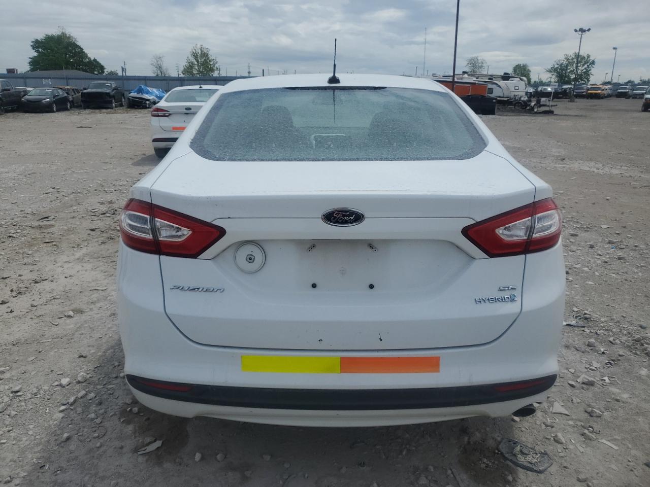 2013 Ford Fusion Se Hybrid VIN: 3FA6P0LUXDR150326 Lot: 55089225