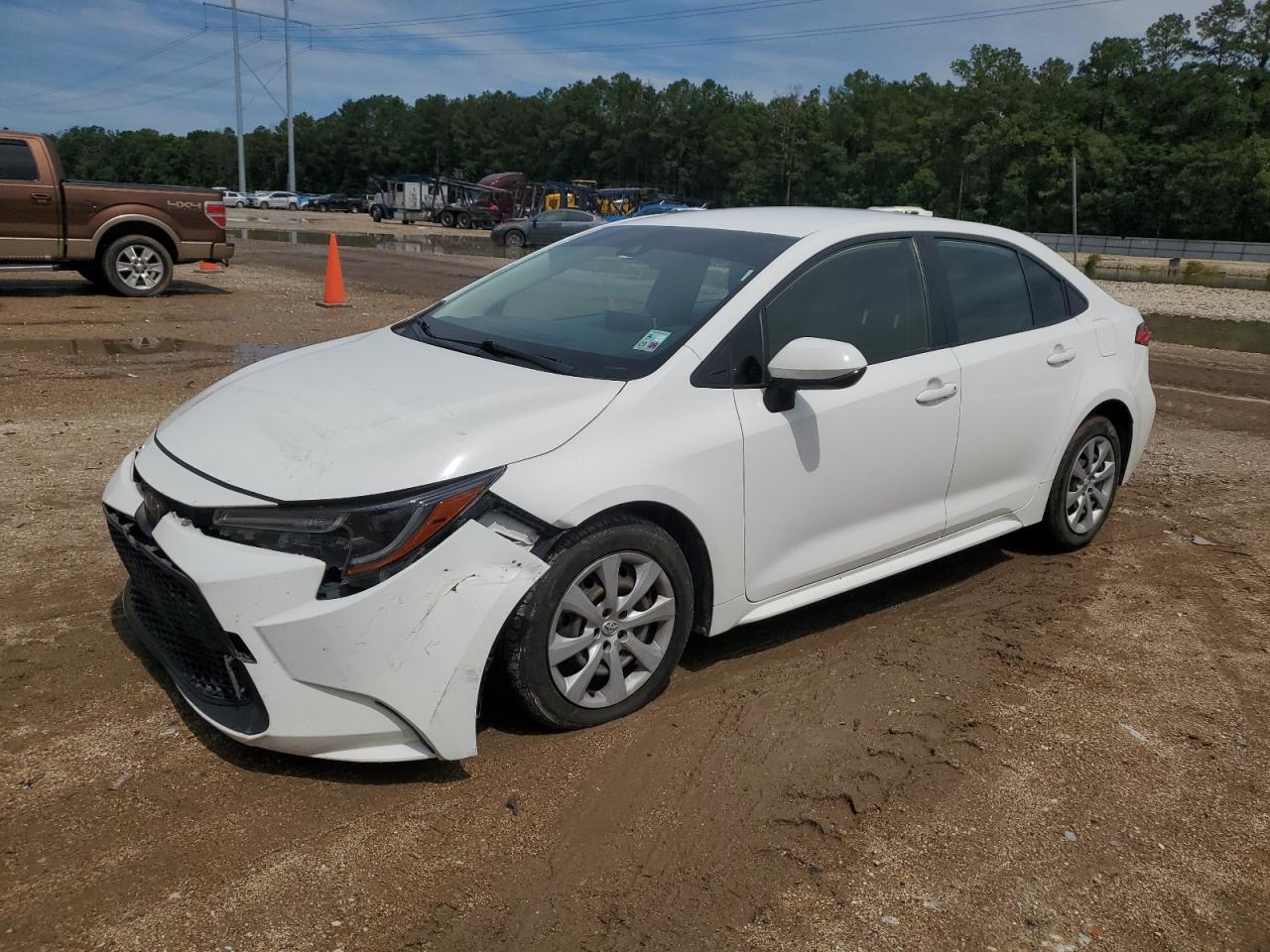 2021 Toyota Corolla Le en Venta en Greenwell Springs, LA - Front End