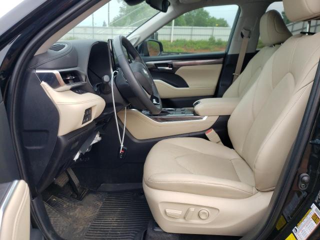  TOYOTA HIGHLANDER 2023 Czarny