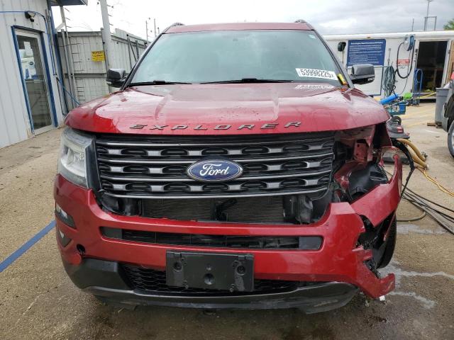  FORD EXPLORER 2017 Czerwony