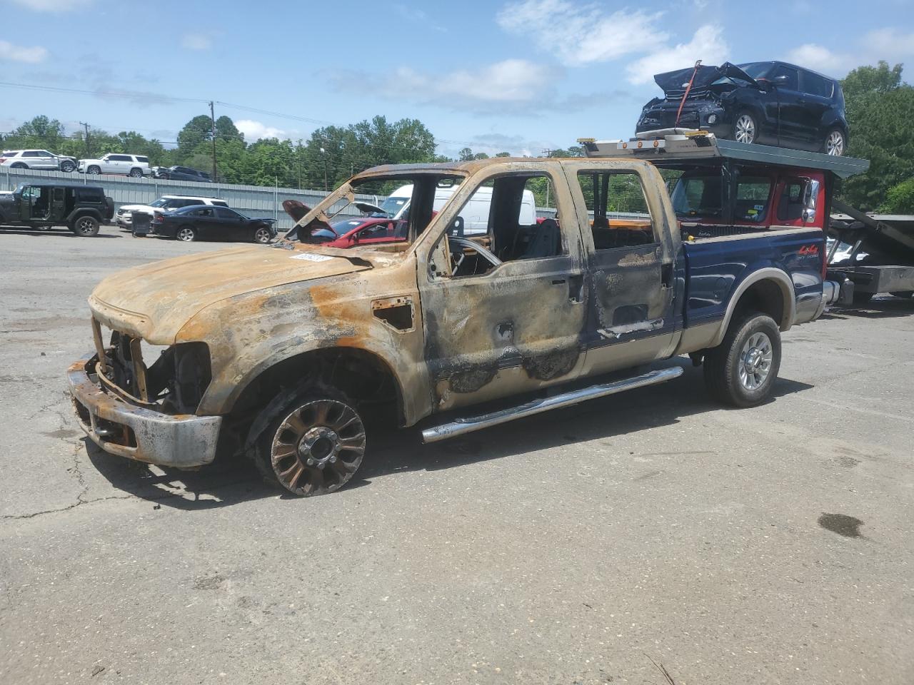 2008 Ford F250 Super Duty للبيع في Shreveport، LA - Burn