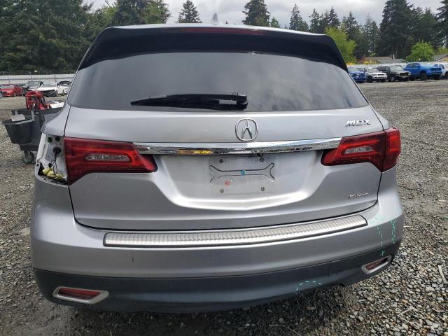  ACURA MDX 2016 Srebrny