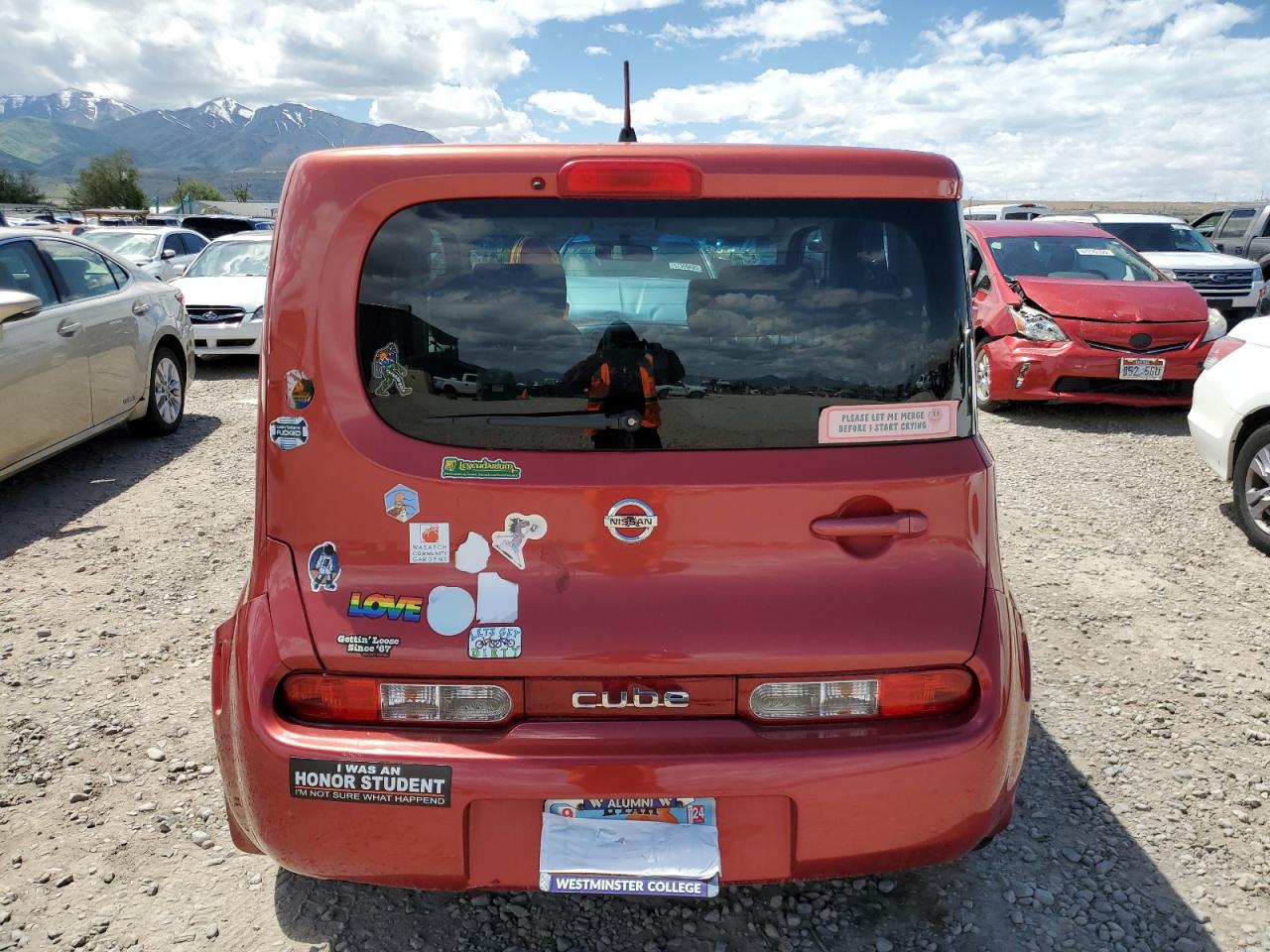 2010 Nissan Cube Base VIN: JN8AZ2KR4AT151624 Lot: 57359275