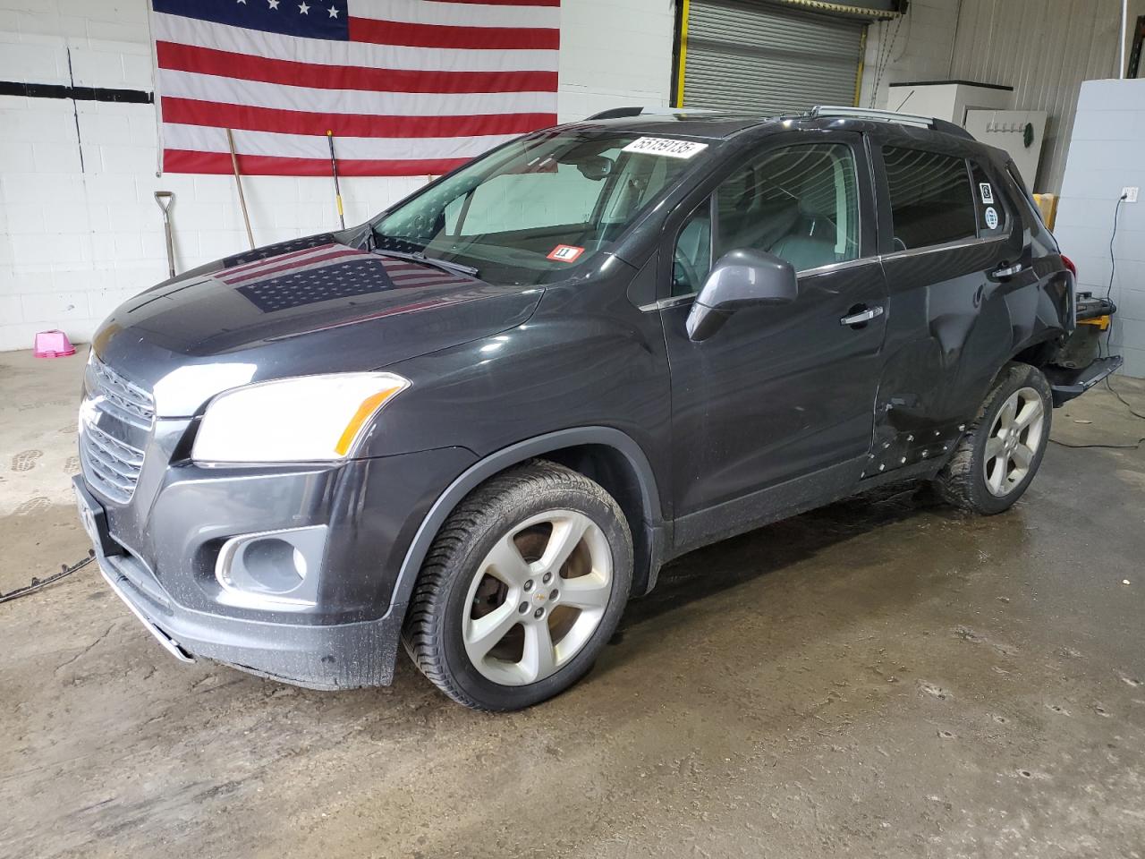 2015 Chevrolet Trax Ltz на продаже в Candia, NH - Rear End