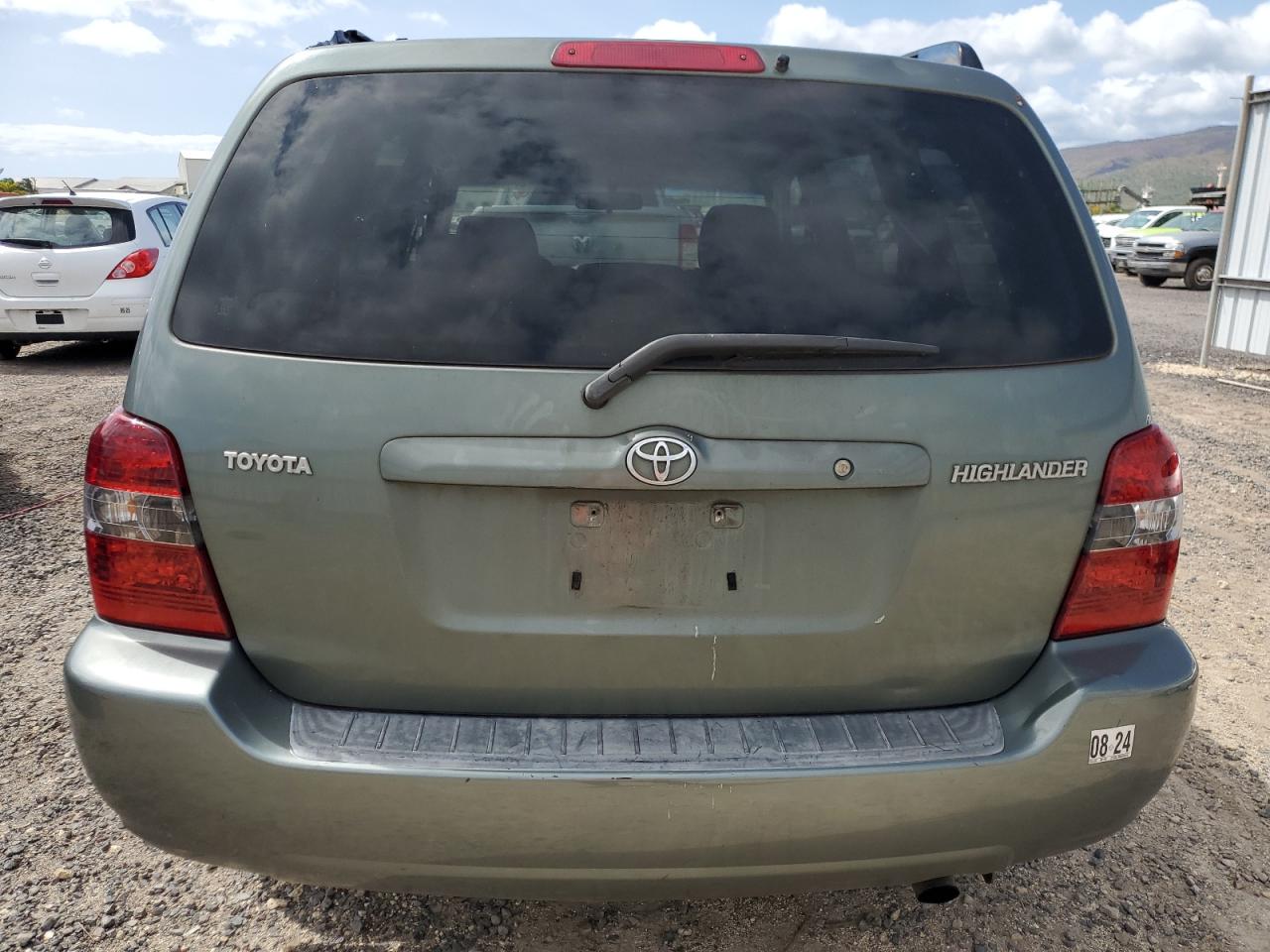 2006 Toyota Highlander VIN: JTEGD21A060136476 Lot: 57163795
