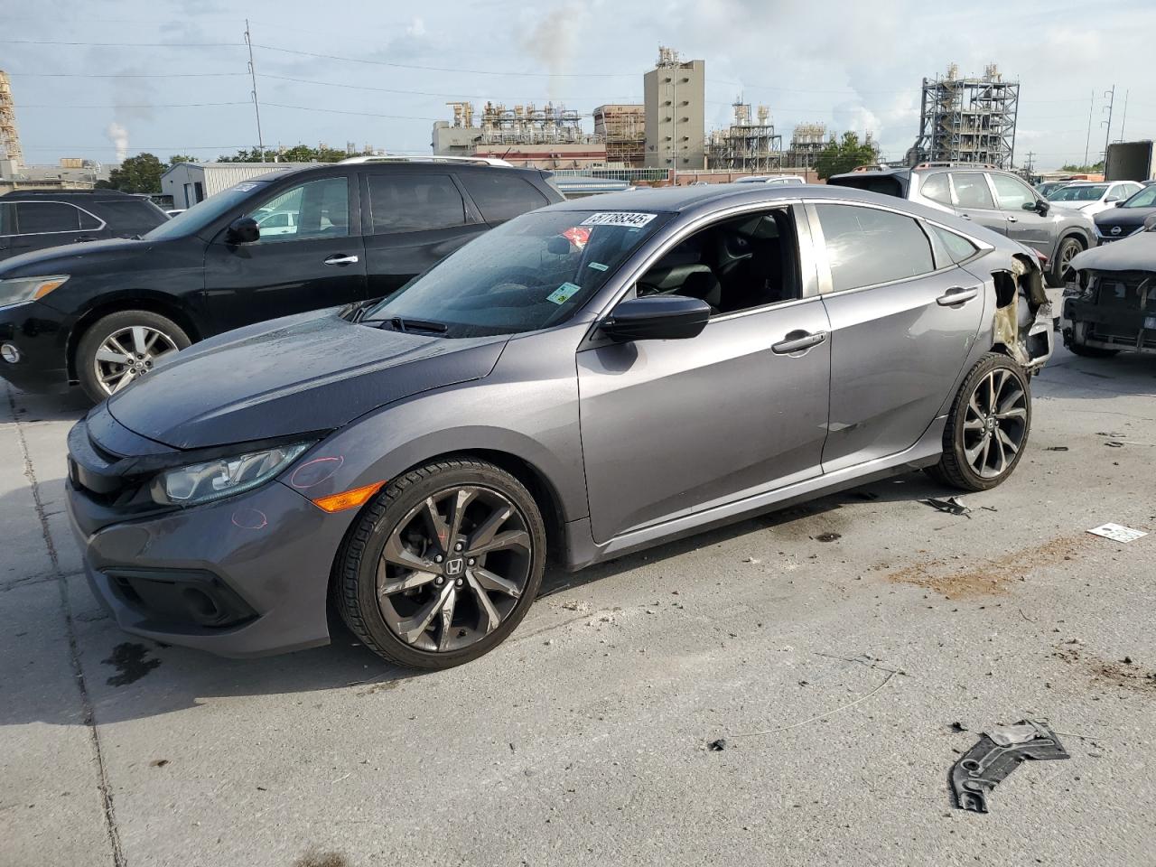 2020 Honda Civic Sport zu verkaufen in New Orleans, LA - Rear End