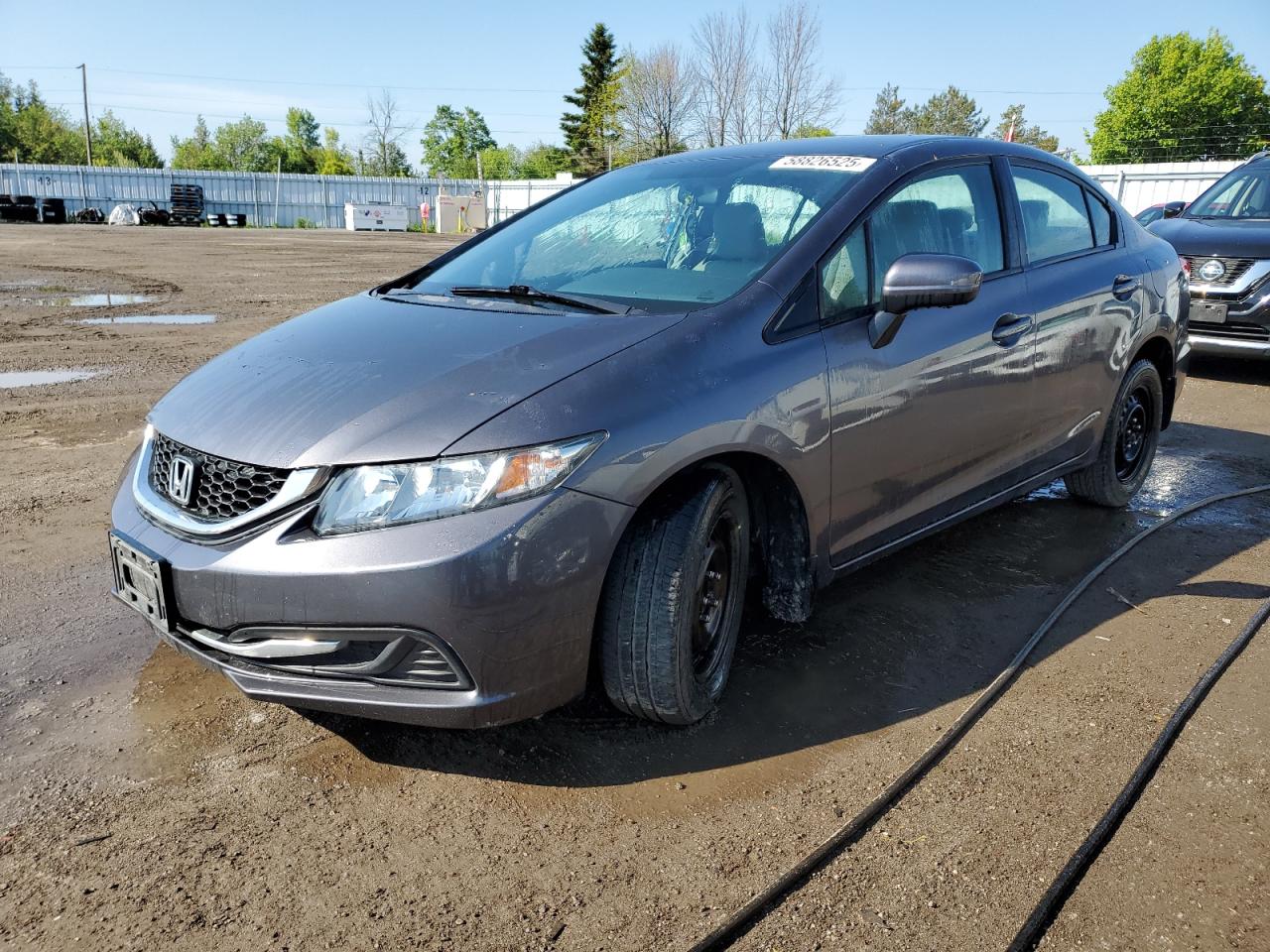 2015 Honda Civic Lx zu verkaufen in Bowmanville, ON - Side