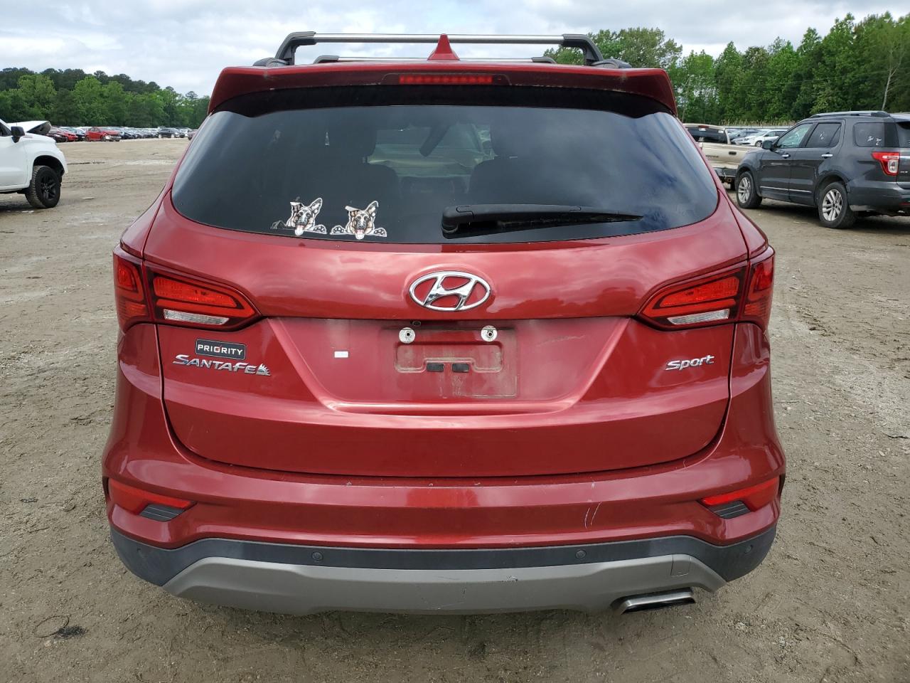 2017 Hyundai Santa Fe Sport VIN: 5XYZU3LB3HG407147 Lot: 56712445