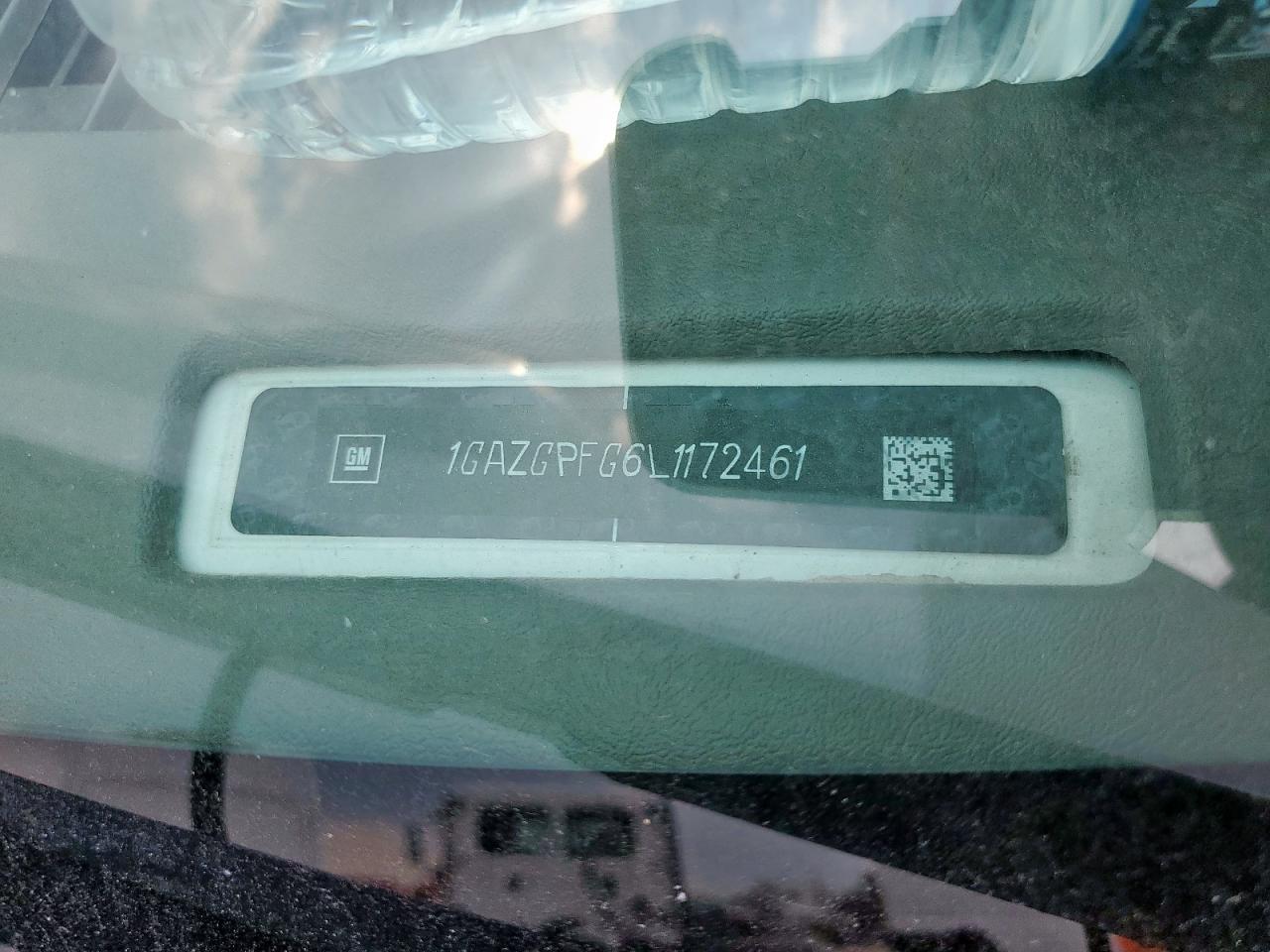 2020 Chevrolet Express G3500 Lt VIN: 1GAZGPFG6L1172461 Lot: 55824135