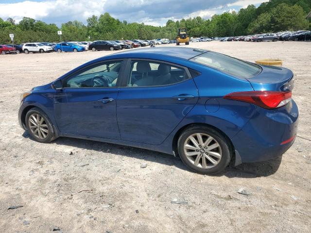  HYUNDAI ELANTRA 2016 Granatowy