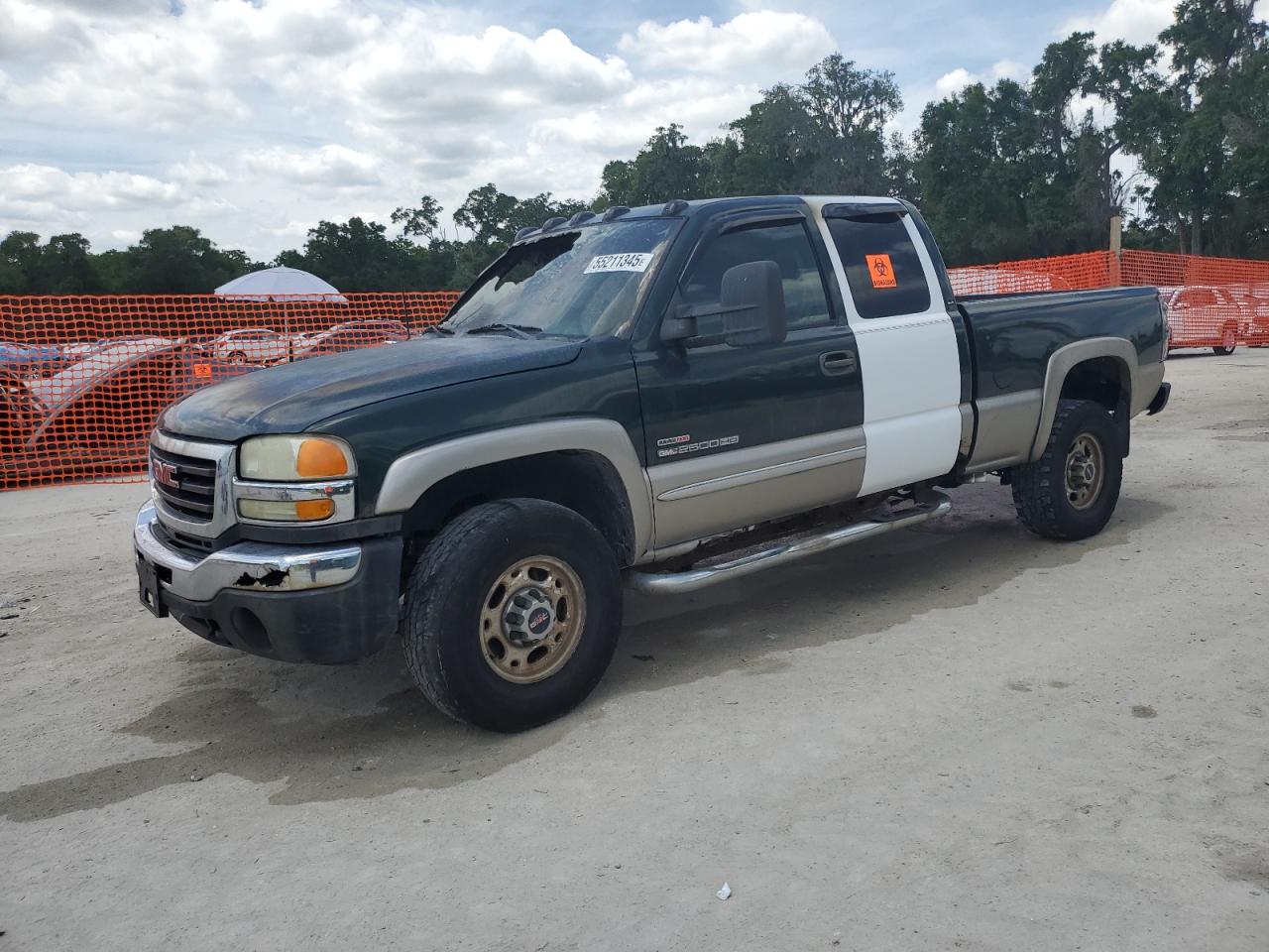 2004 Gmc Sierra C2500 Heavy Duty en Venta en Ocala, FL - Burn - Interior