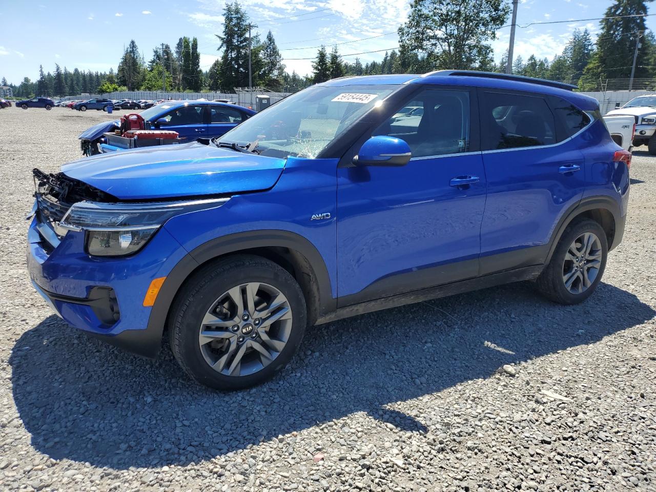 2021 Kia Seltos S en Venta en Graham, WA - Front End