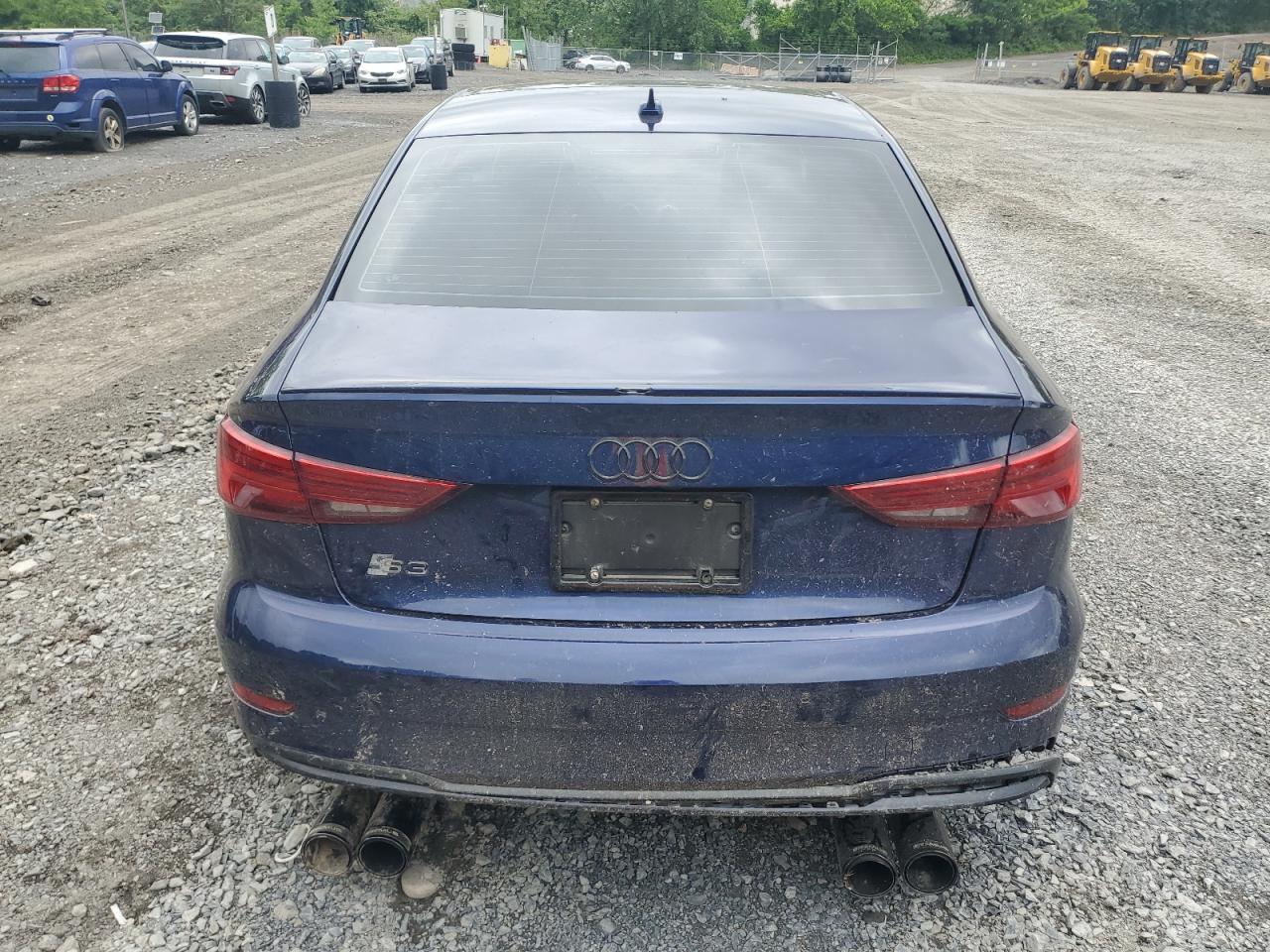 2018 Audi S3 Premium Plus VIN: WAUB1GFF2J1043175 Lot: 58716125