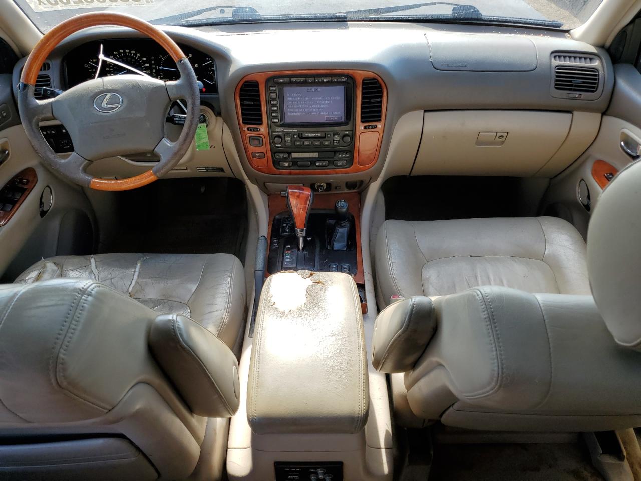 2002 Lexus Lx 470 VIN: JTJHT00W923521442 Lot: 55936255