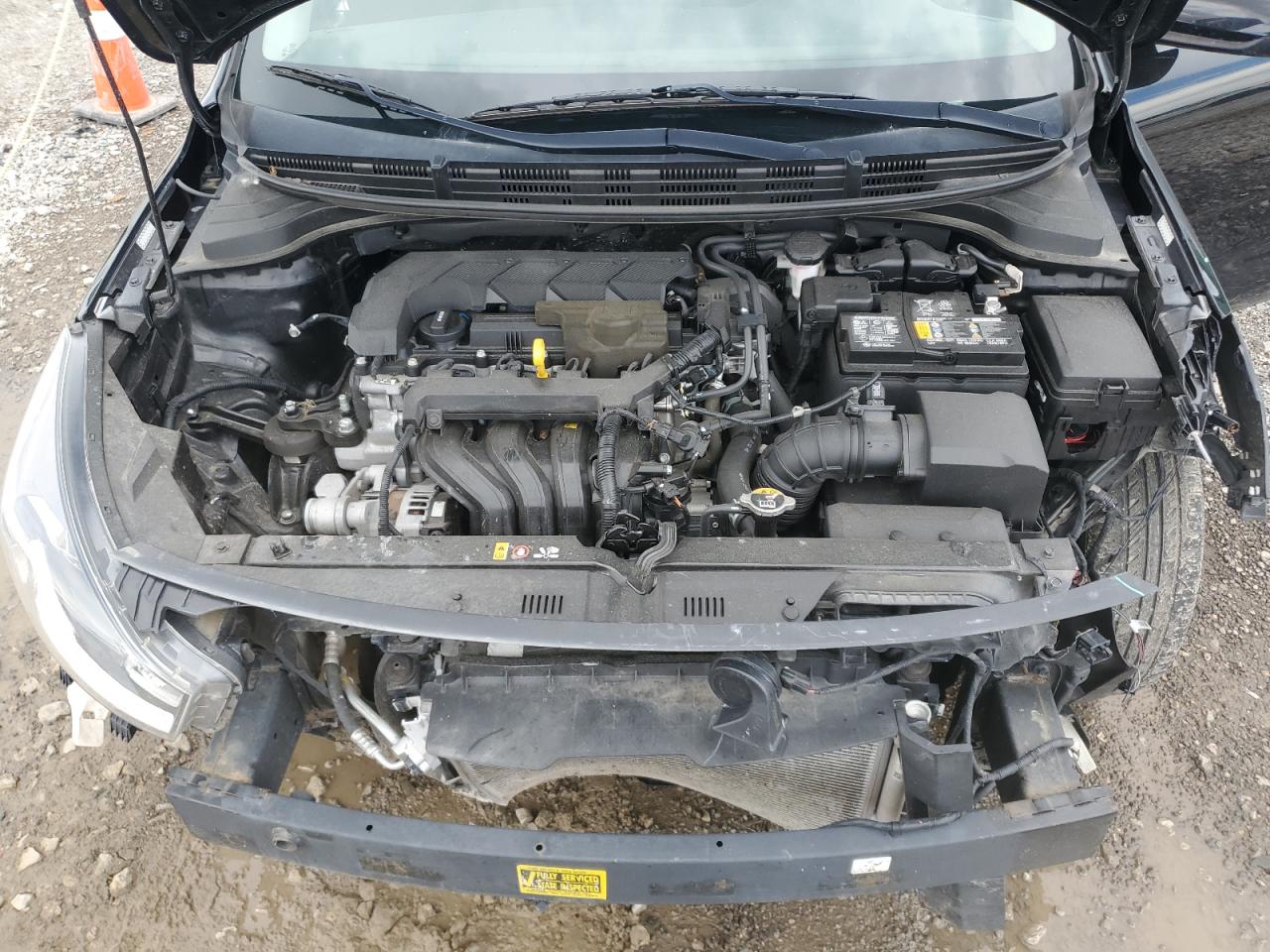 2021 Kia Rio Lx VIN: 3KPA24AD5ME393997 Lot: 56450375