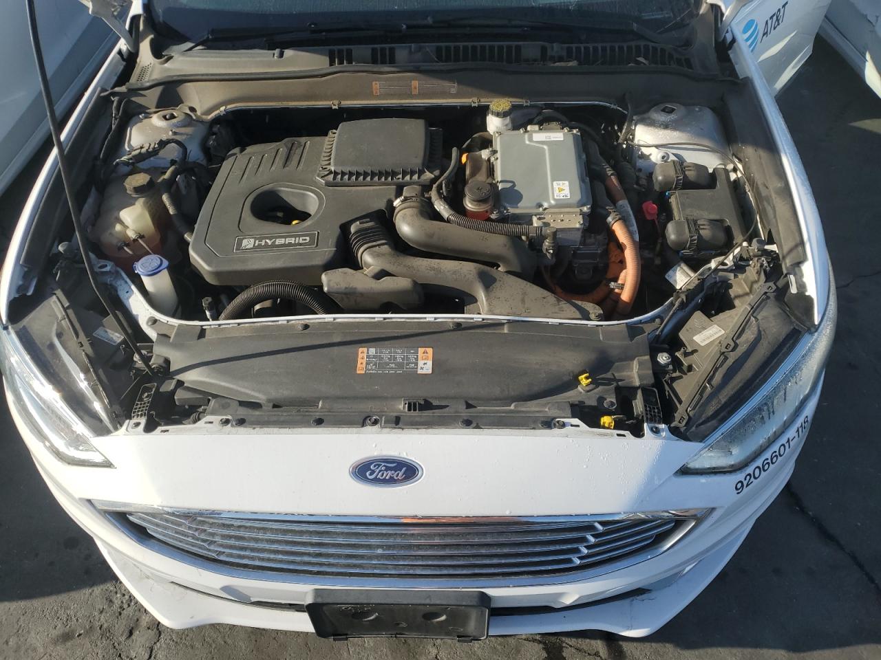 2018 Ford Fusion Se Hybrid VIN: 3FA6P0LUXJR278643 Lot: 54025475