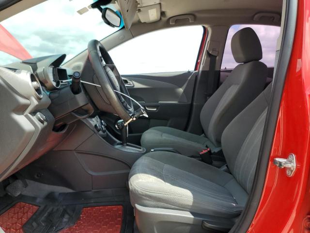  CHEVROLET SONIC 2015 Красный