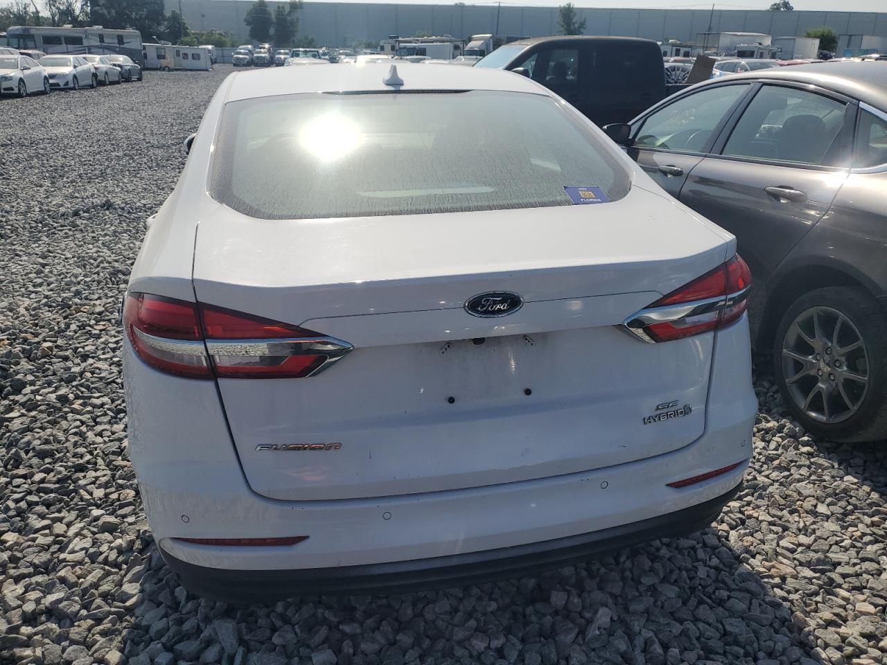 2019 Ford Fusion Se VIN: 3FA6P0LU7KR119306 Lot: 54031875