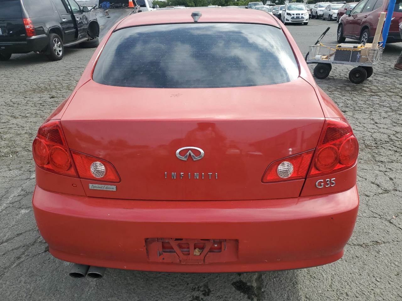 2005 Infiniti G35 VIN: JNKCV51E95M208947 Lot: 58639405