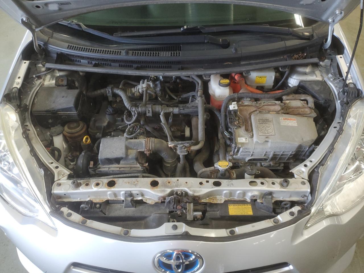 2014 Toyota Prius C VIN: JTDKDTB35E1560149 Lot: 57283295